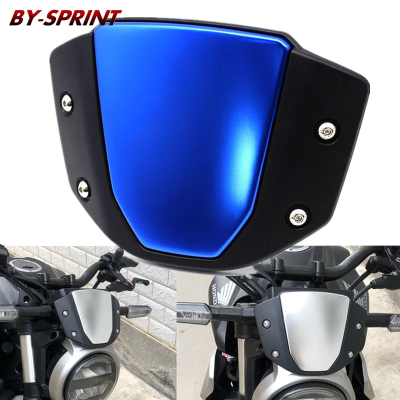 

Motorcycle CNC & Plastic Front Screen Windscreen Windshield Wind Deflector For Honda CB125R CB150R CB300R CB250R CB1000R CB650R