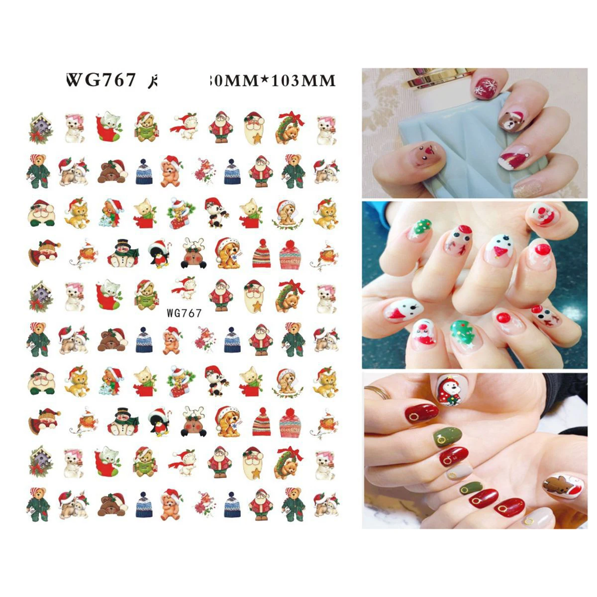 

1 шт., наклейки-Слайдеры для дизайна ногтей