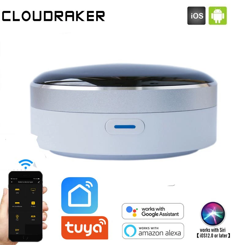 Умный дом автоматизация 2,4 ГГц wifi ИК пульт дистанционного управления с Alexa, Google Home голосовой Интеллектуальный универсальный пульт дистанционного управления