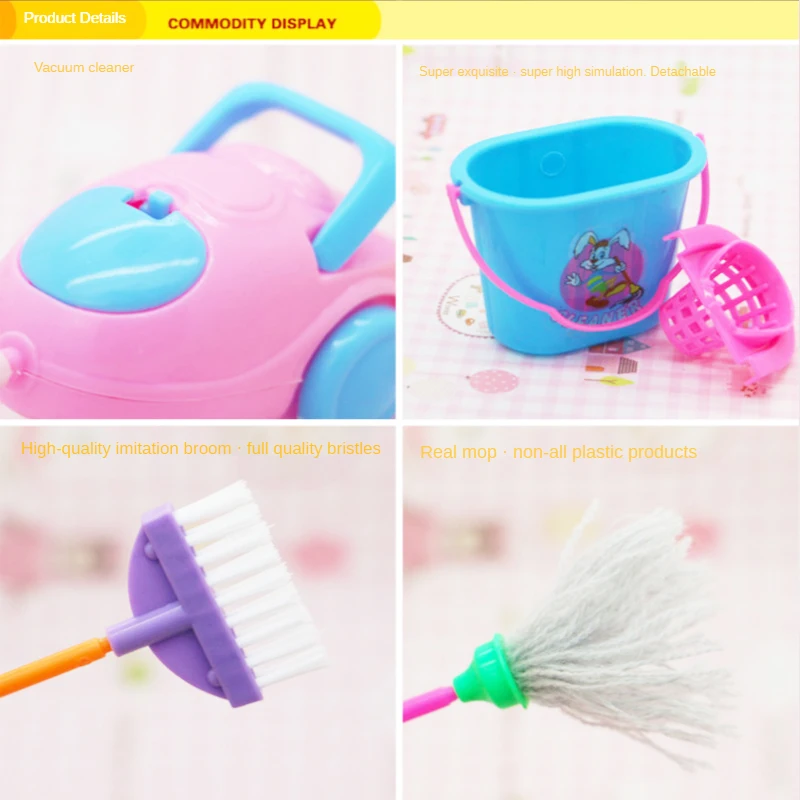 9 шт./компл. кухонный инструмент для уборки дома мебель ролевых игр игрушка