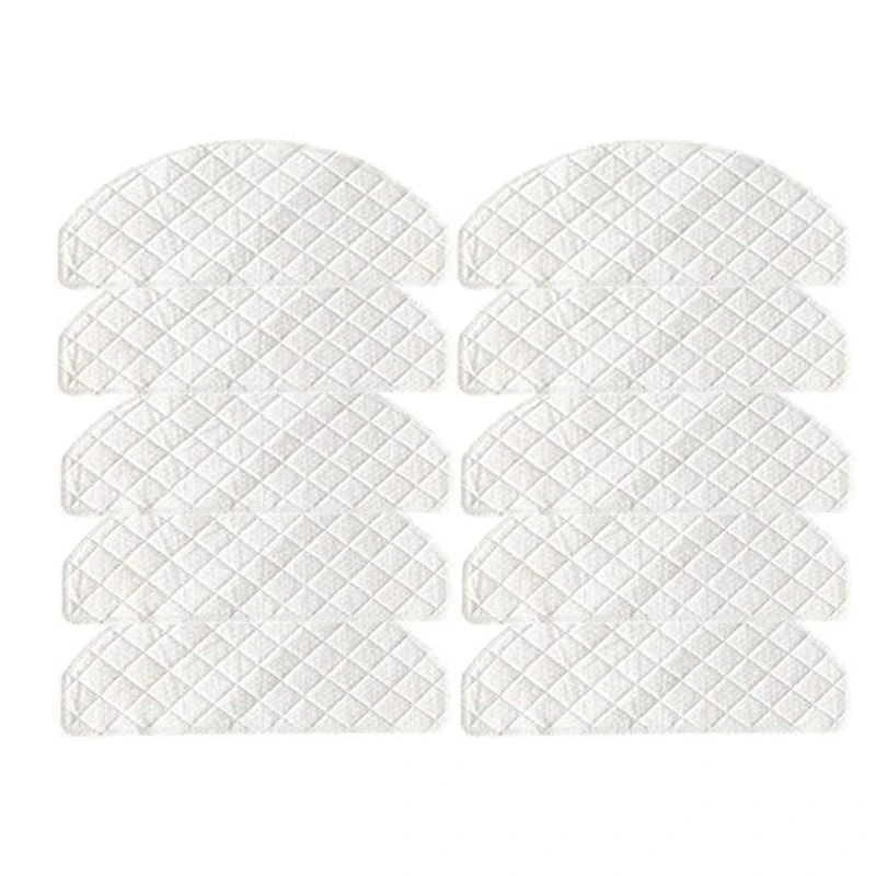 

10Pcs Replacement Disposable Mop Cloths for Ecovacs Deebot Ozmo T8 Vacuum Cleaner Moping Pads Rags Spare Parts