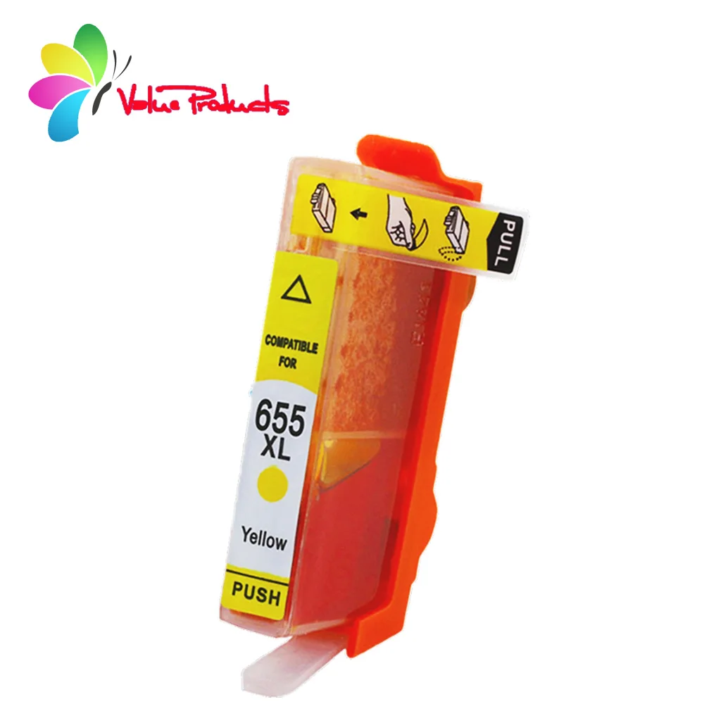 Замена 655 Hp655 Hp 1 упаковка чернильных картриджей совместимы с HP Deskjet 3525 4615 4625 5525