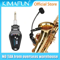 sax microphone wireless instrument uhf gooseneck musical mic receivertransmitter system for saxophone french horn trumpet