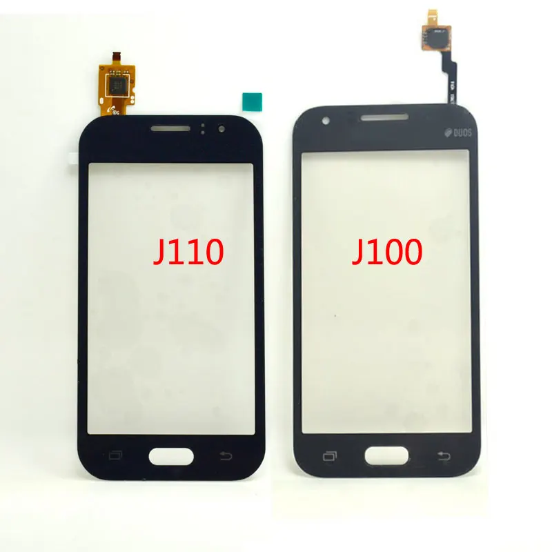 

Низкая цена, в наличии, сенсорный экран для Samsung Galaxy J1 J100F J100H J100 SM-J100F j1 Ace j110, стеклянная панель дигитайзера