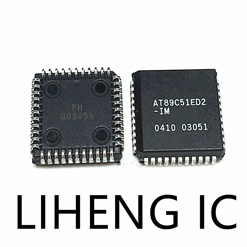100% новый и оригинальный AT89C51ED2-IM AT89C51ED2 PLCC44 | Электроника