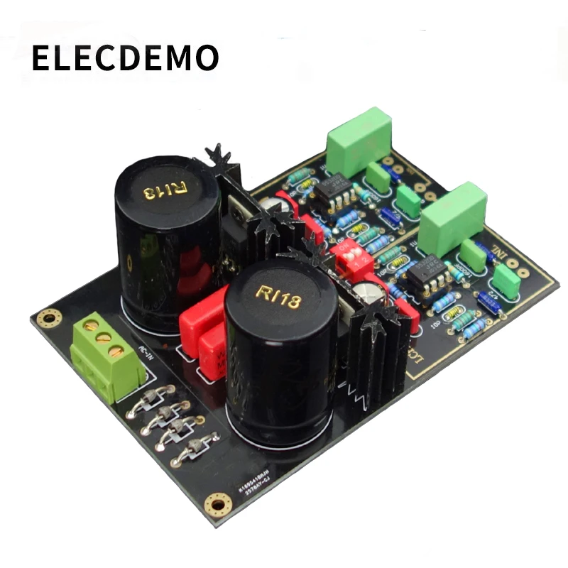 Усилитель для телефонных звонков AC Dual 12 В ~ 20 в NE5532 49720NA DUAL Line Sing Black Vinyl Player MM MC Phono