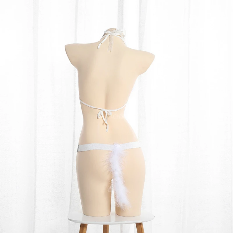 Женское Прозрачное Кружевное боди с принтом кролика | Тематическая одежда и