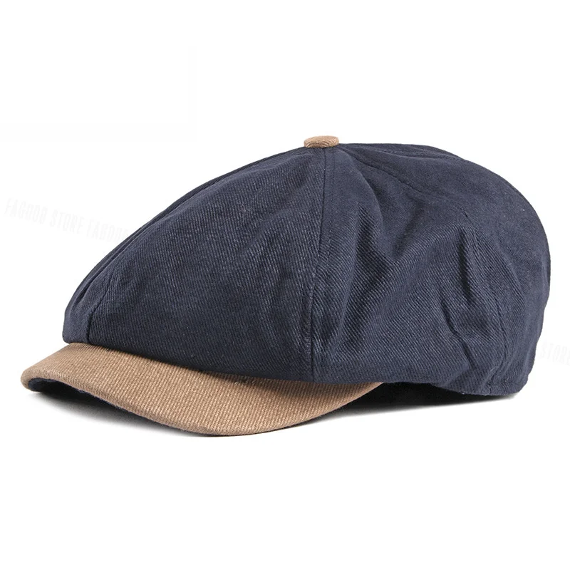 1920s Vintage Gatsby Beret Newsboy Cap for Women Spring Summer Winter Visor Hat 55-59 cm