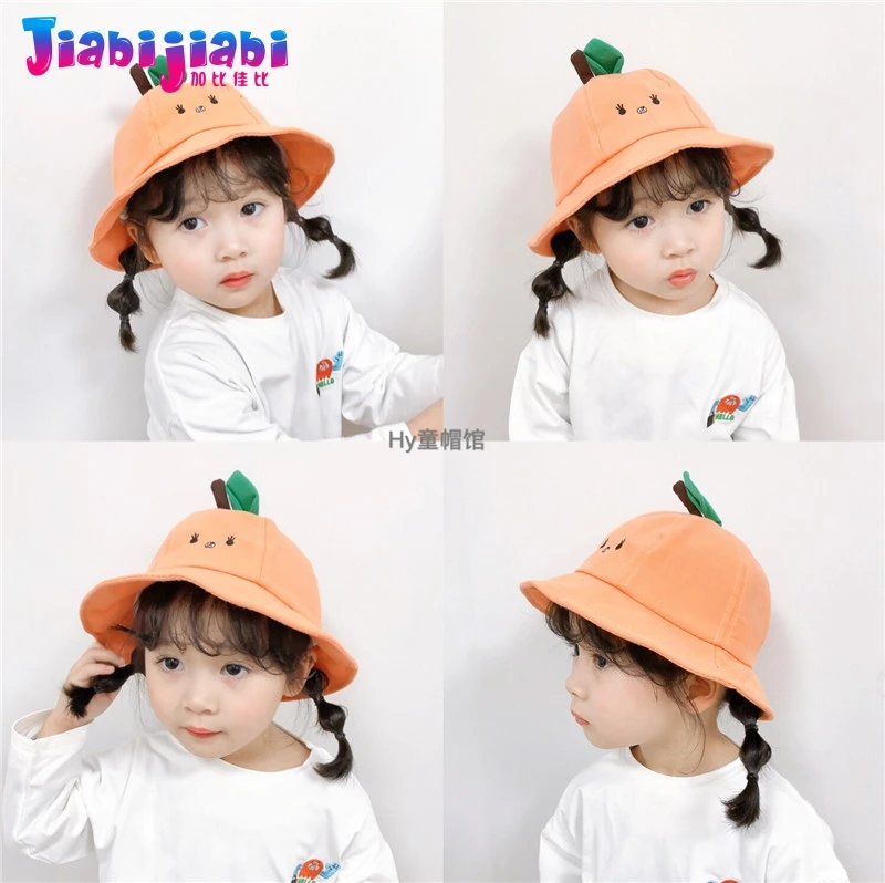 Складная шляпа для малышей сезон весна лето тонкая тканевая детская от солнца