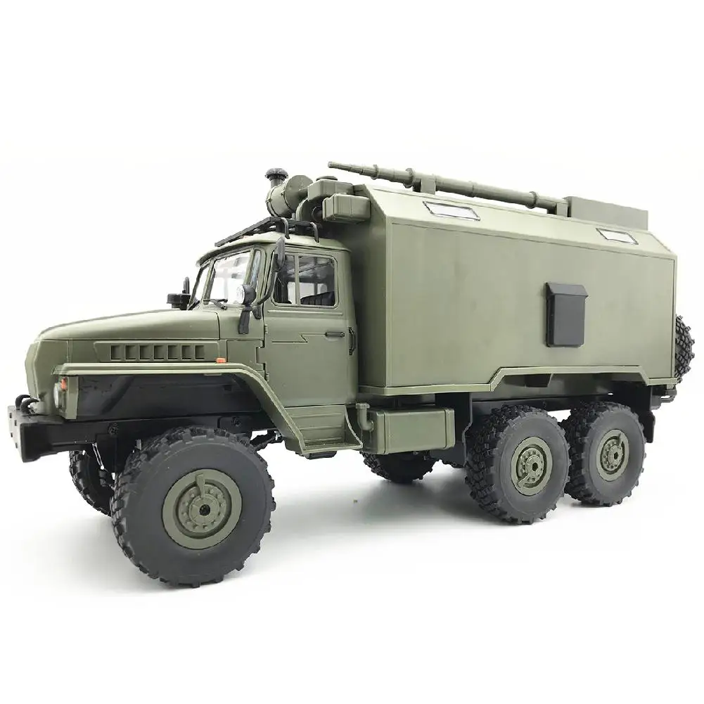 Машинка с дистанционным управлением MeterMall WPL B36 военный грузовик Урал 1/16 2 4G 6WD