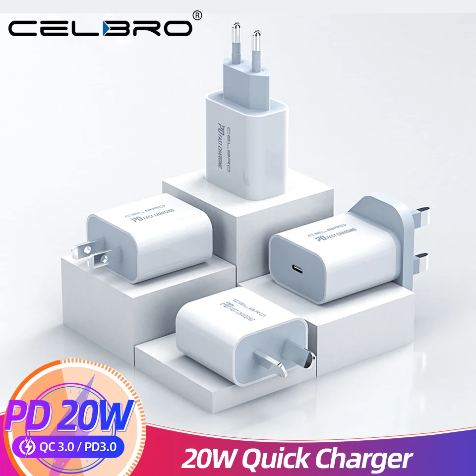 20W USB C Быстрая зарядка адаптер для Iphone 13 12 PD Кабель Lightning Стена Usb Тип Быстрый Samsung S21 Xiaomi на.
