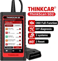 thinkcar thinkscan sd2 obd2 scanner resets full system car diagnostic tool code reader professional scanner tool free ship