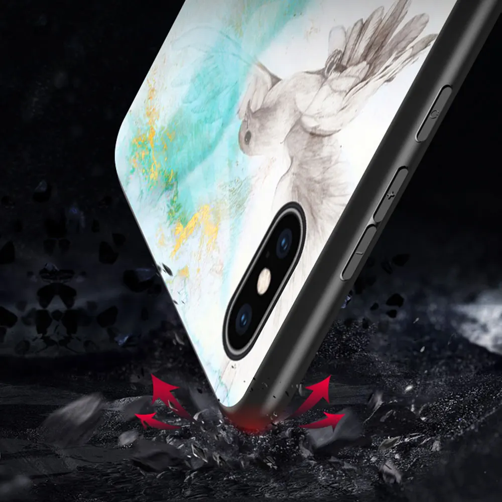 Чехол RAXFLY из закаленного стекла с мраморным рисунком для Huawei P30 Pro P20 Lite 2019