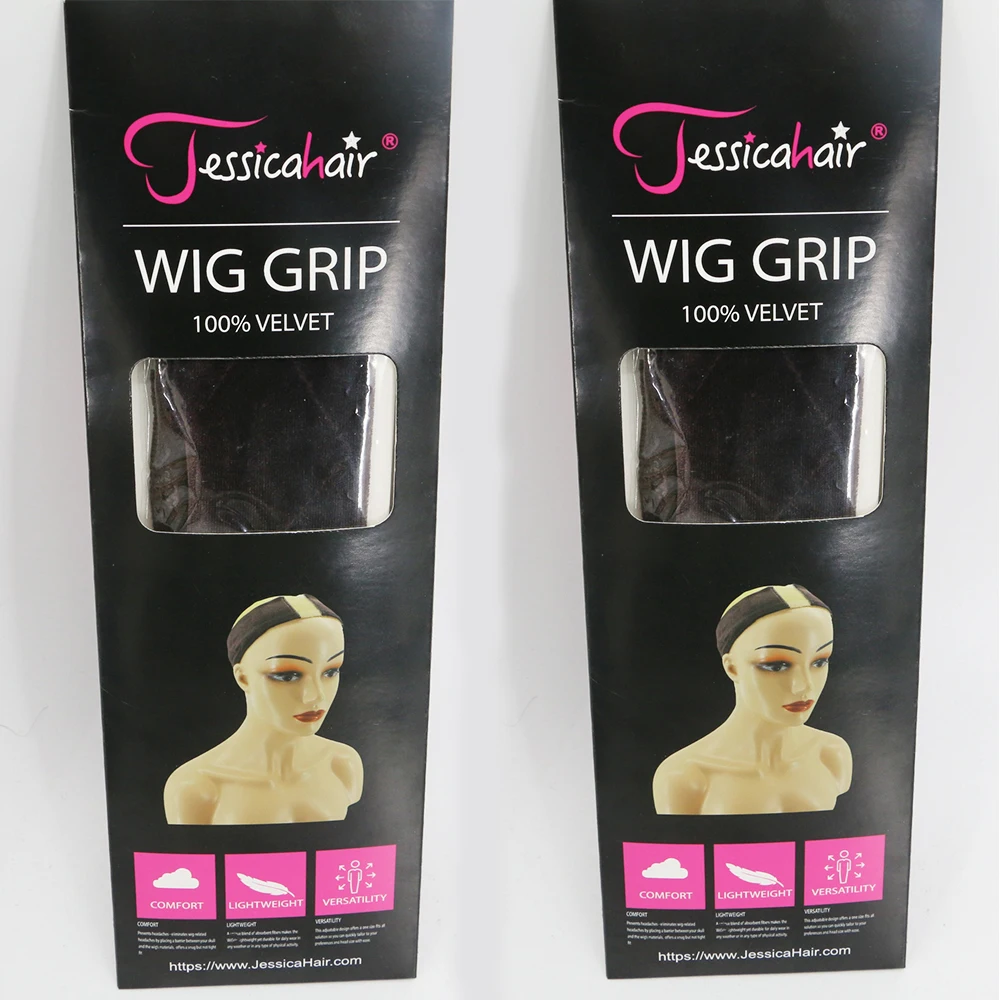 Нескользящий Регулируемый зажим для волос удобный тонкий парик 2 цвета |