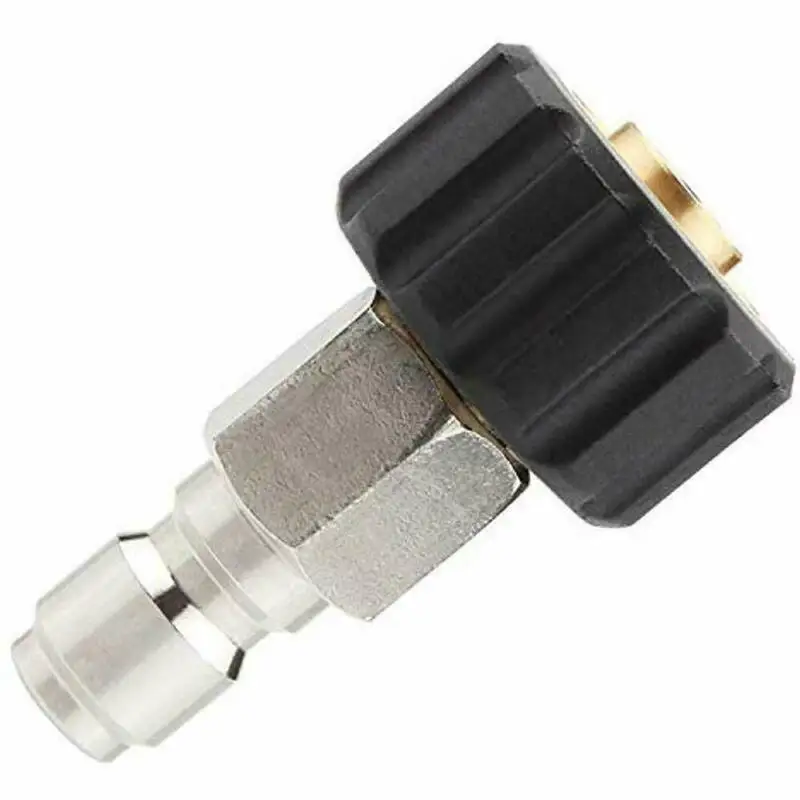 M22 14 мм Поворотный 3/8 гнездо входа мойка быстрого подключения адаптер Высокая