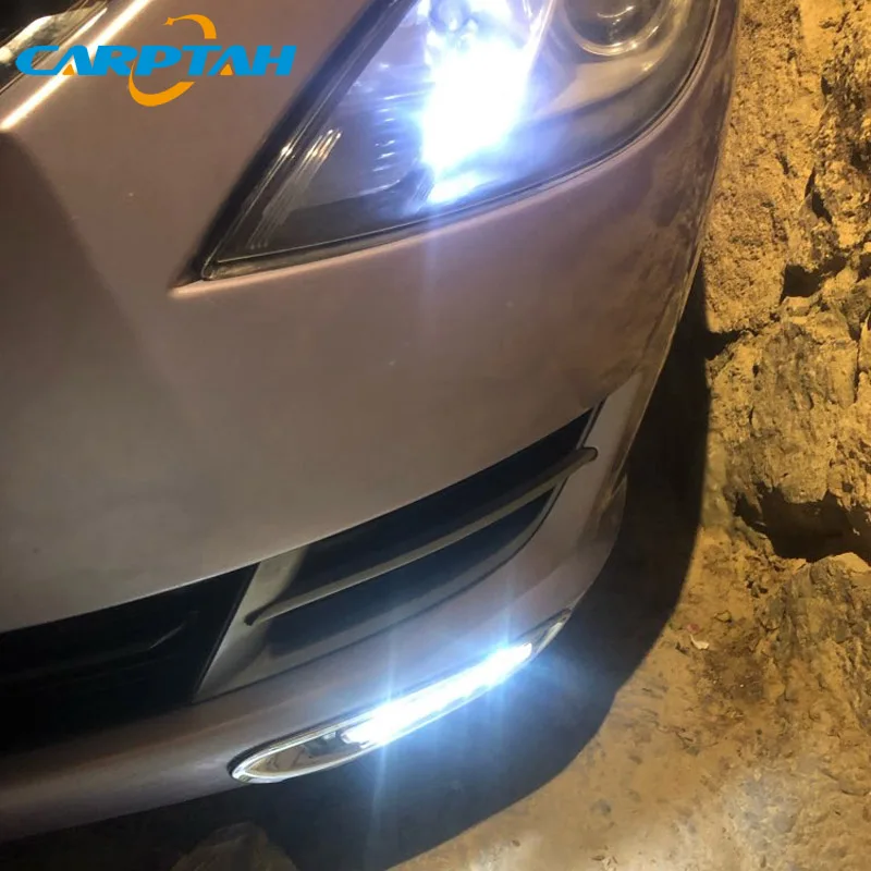 Светодиодный ные дневные ходовые огни для Mazda 6 2008 2009 2010 водонепроницаемые