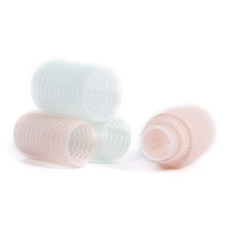 6Pcs/Set Hair Rollers Curlers Bangs Self-Adhesive Volume Curling Styling Tool for Women Girls DIY Makeup Tools Au07 21 - купить по