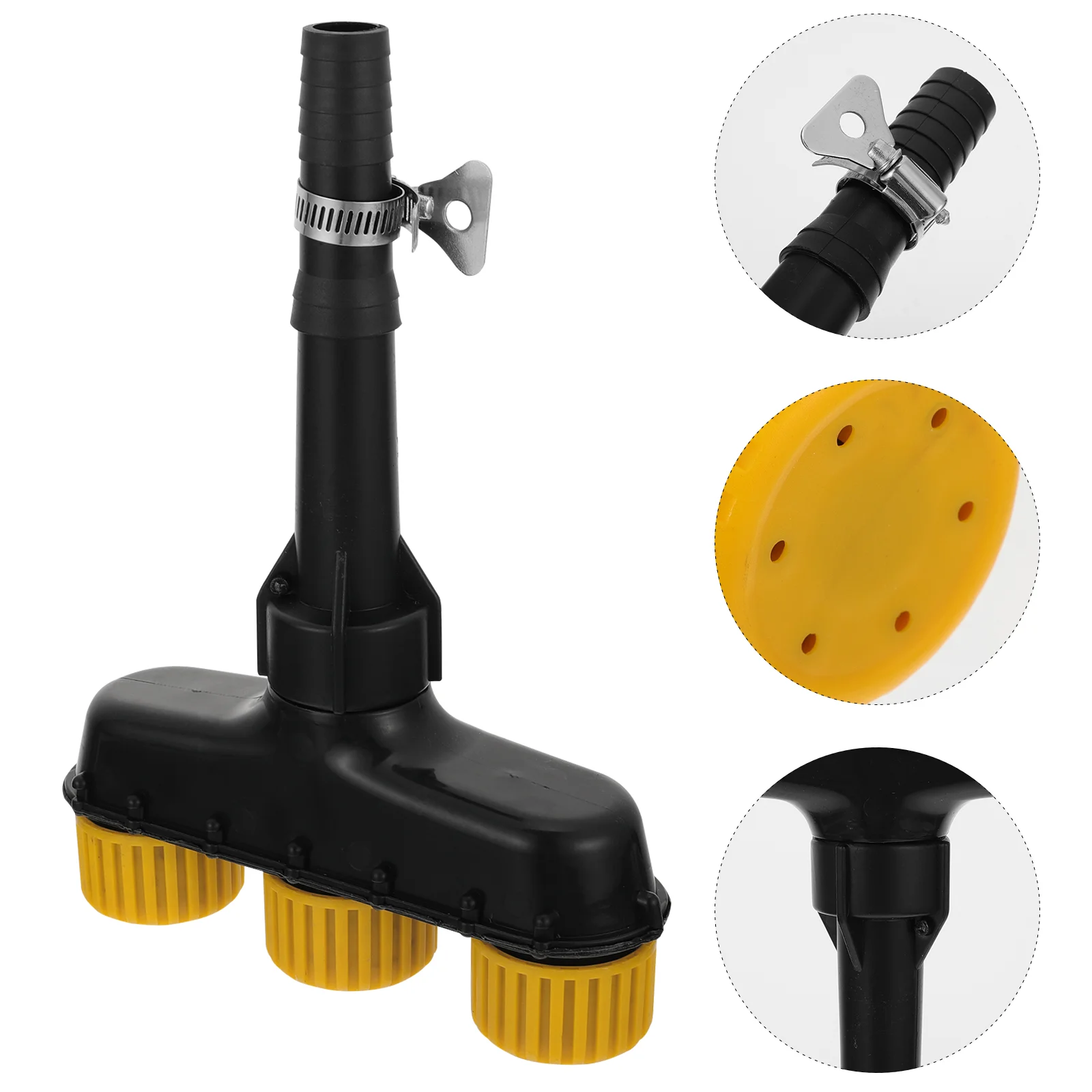 

1Pc 3 Heads Watering Spray Head Greenhouse Sprinkler Garden Watering Tool