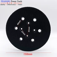 150mm 6 hole sanding pad abrasive pad 6 inches polishing disc 6 x 6 hole polishing plate 6 hole grinding disc