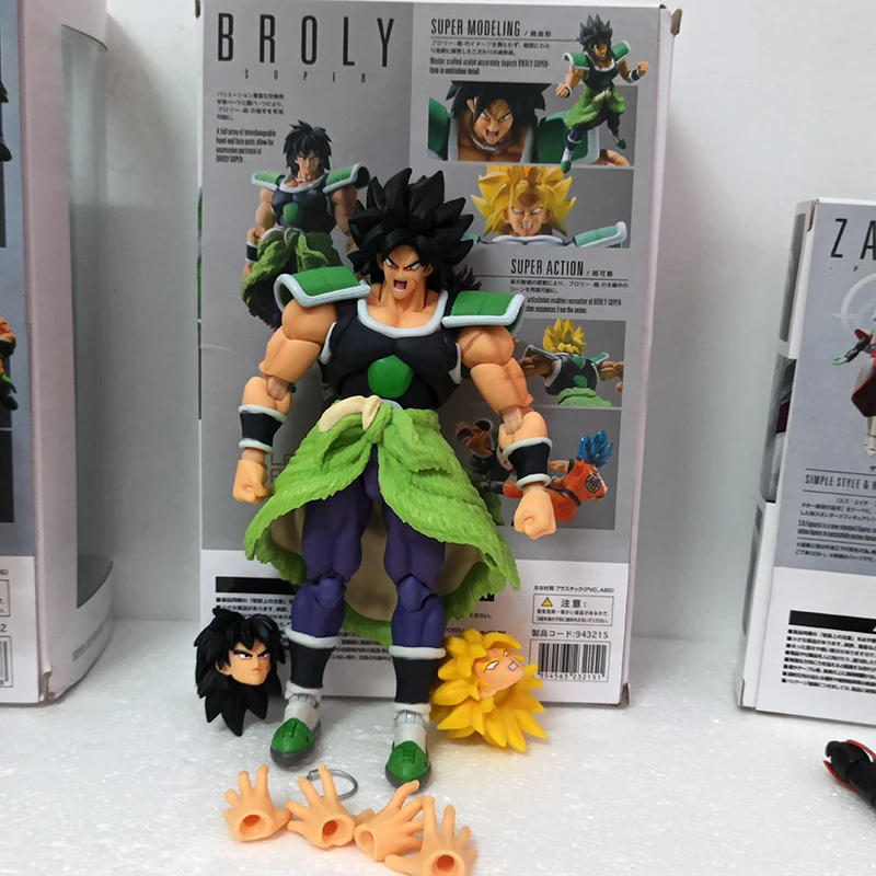 Экшн фигурка с двумя головами в стиле аниме SHF Super броли|Игровые фигурки и