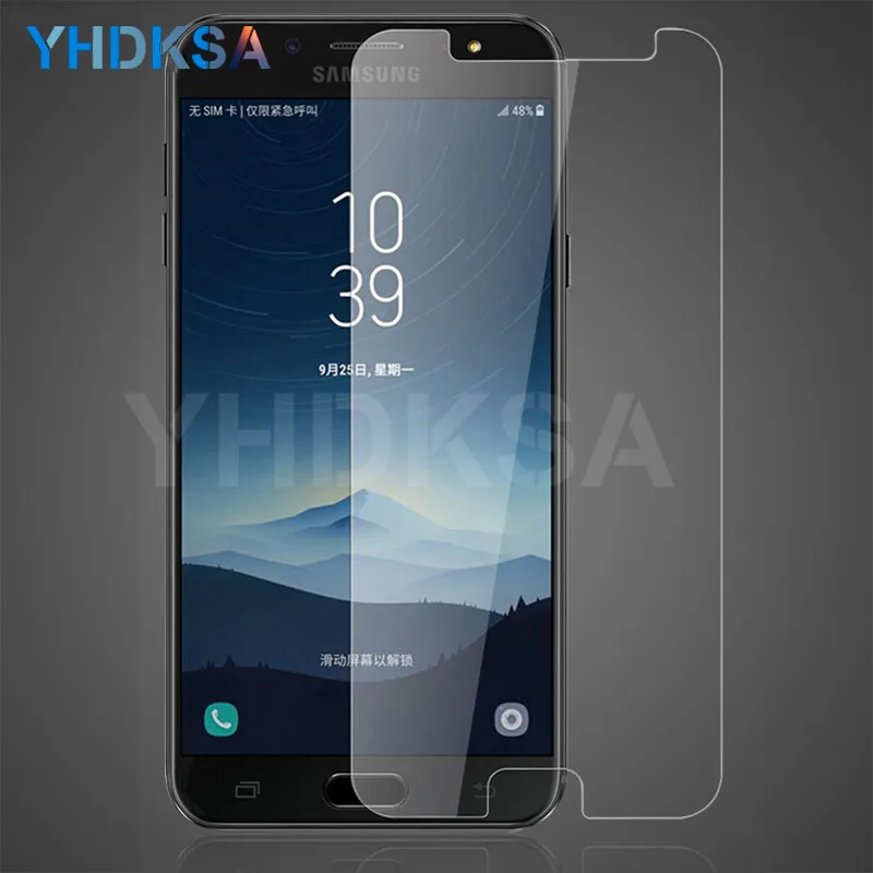 С уровнем твердости 9H Стекло на samsung Galaxy J3 J5 J7 A3 A5 A7 Экран протектор A6 A8 A9 закаленное Стекло пленка