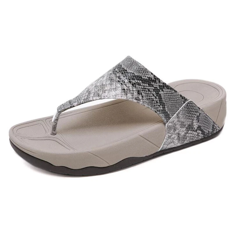 

2021Women Slippers Summer Beach Slides Wedges Platform Soft Flip Flops Thick Bottom Comfortable Fashion Ladies Footwear Zapato