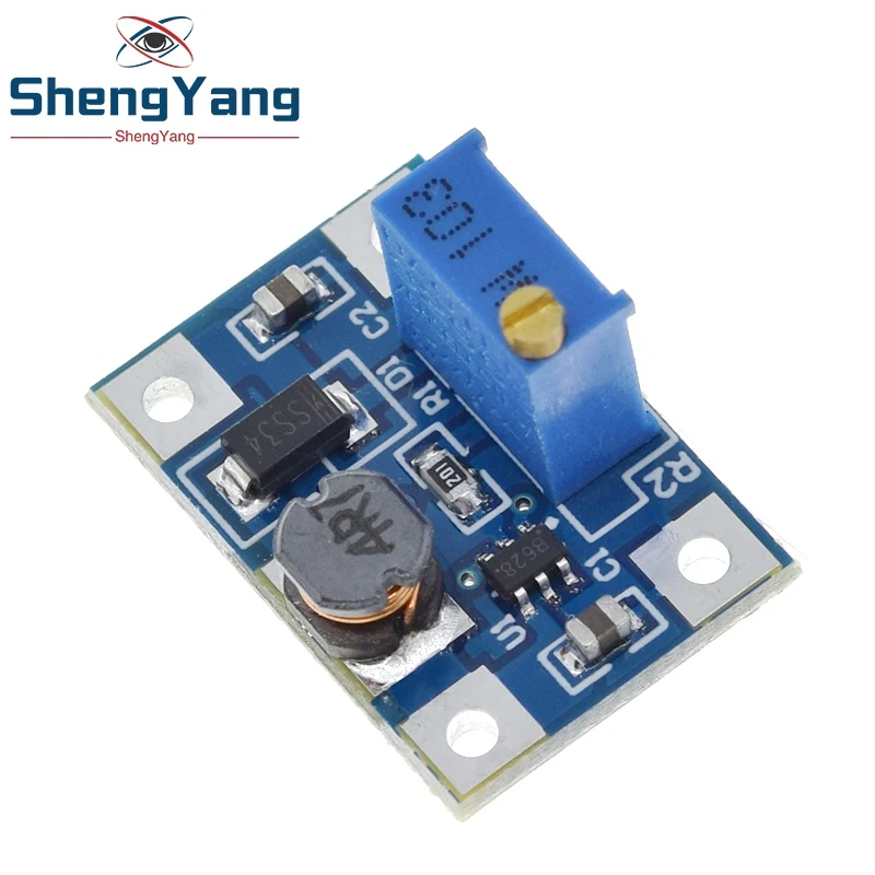 1 шт., ShengYang, умная электроника, телефон с повышением SX1308, повышающий преобразователь с 2-24 В до 2-28 в 2 А