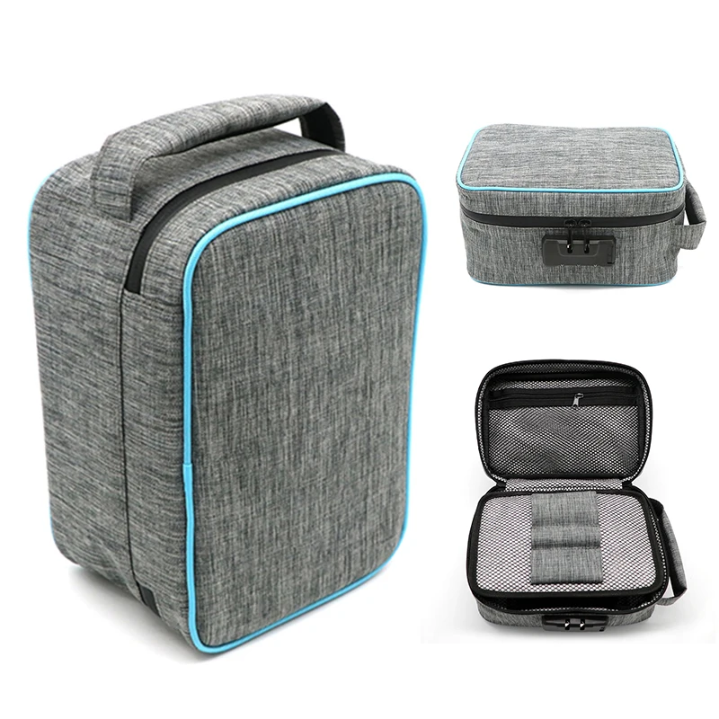 

Lockable Smell Proof Bag Zipper Multifunctional Organizers Box Dining Bar