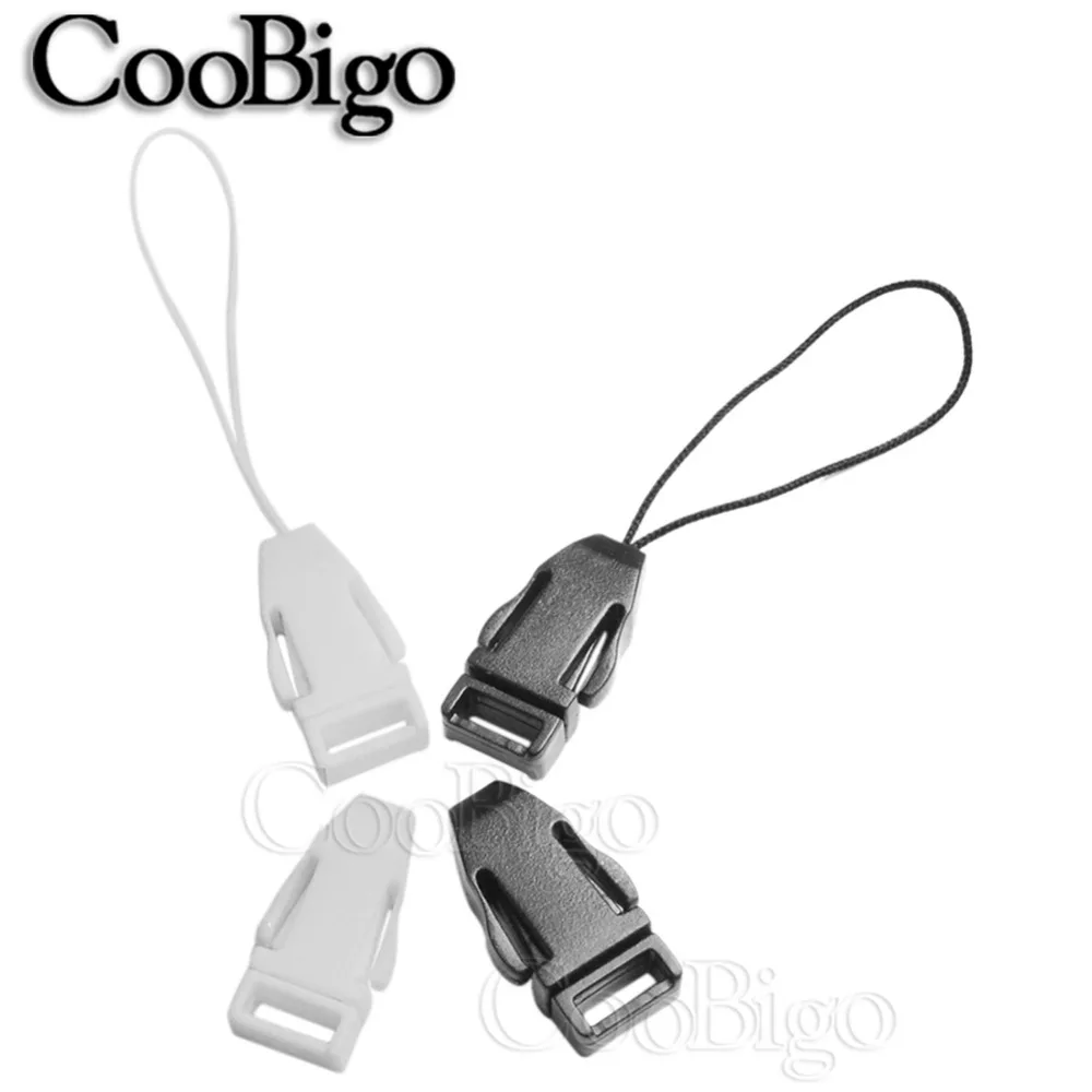 5 шт. боковая быстросъемная пряжка ремешок для камеры держатель ID-карты кольцо