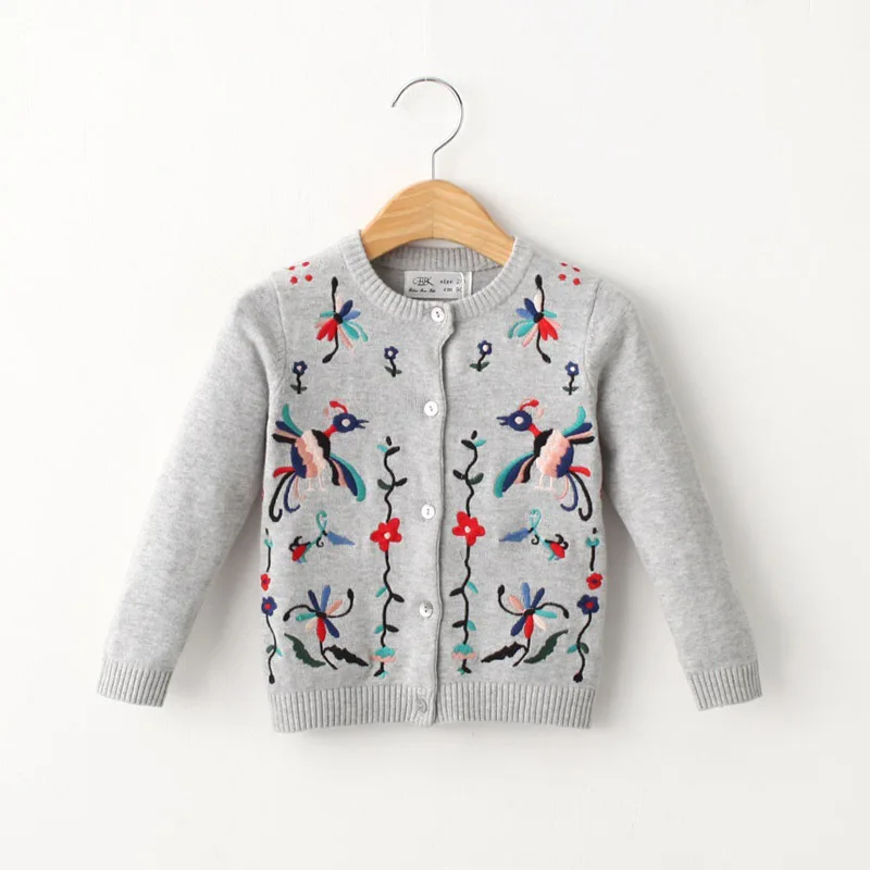 Одежда для всей семьи Модное хлопковое пальто мамы и ребенка дочки с вышитыми