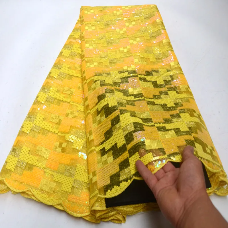 Cutout Holes Beaded Handcut organza Lace with sequins and stone White African French lace fabric high quality 5 yards/PC IG966 | Дом и сад