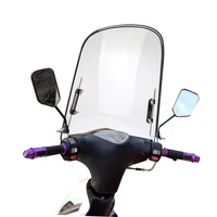 motocycle scooters windshield extension spoiler universal pc windshield widened edging wind deflector for motorcycle motor parts