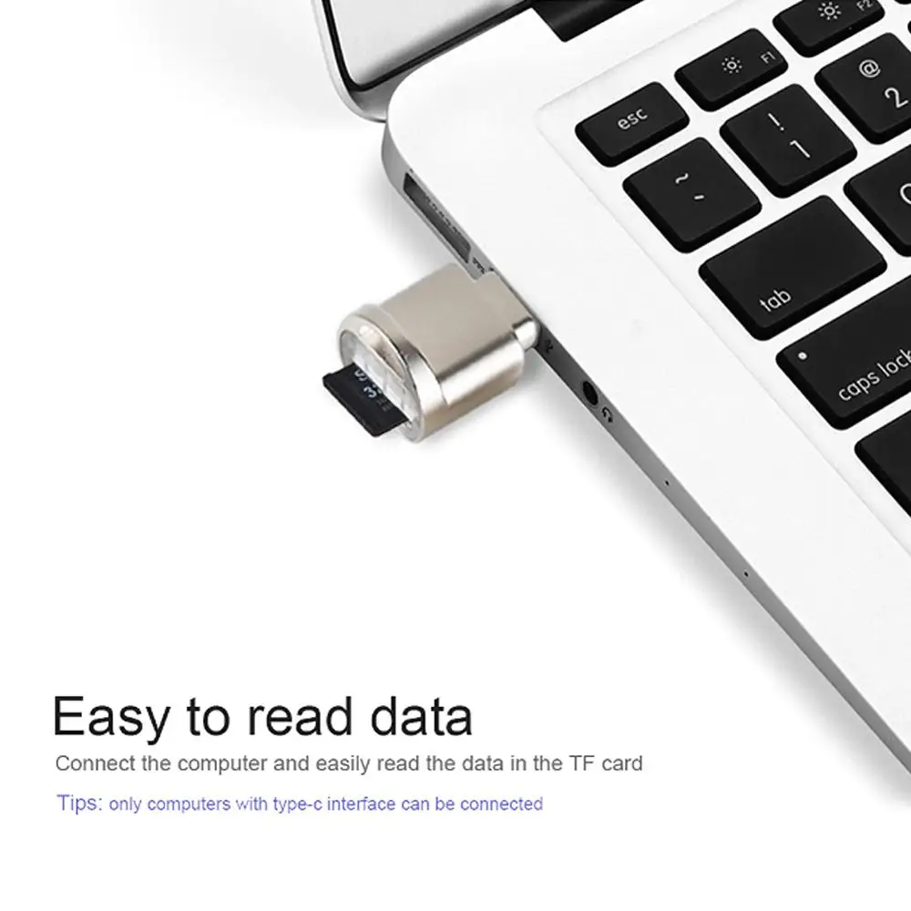 Портативный мини USB Type C на SD TF карта чтения адаптер конвертер 3 1 OTG интерфейс