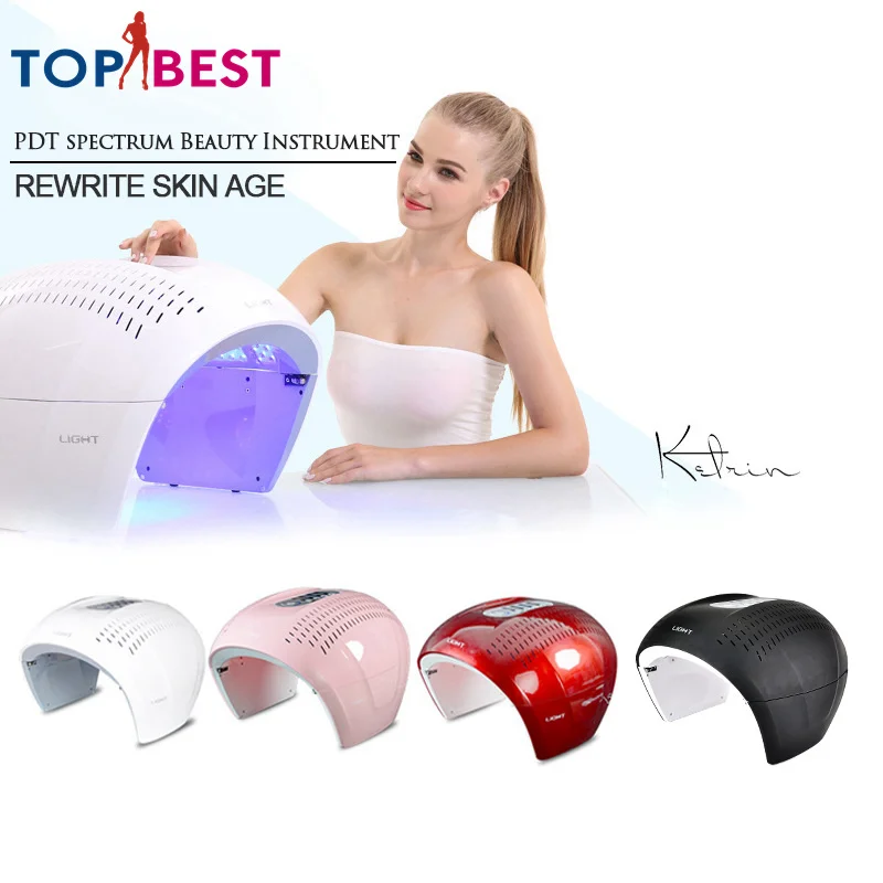 

Foldable LED Photon Skin Rejuvenation Machine Professional Therapy Facial Mask Anti Aging Wrinkle Remover Device For Body Beauty