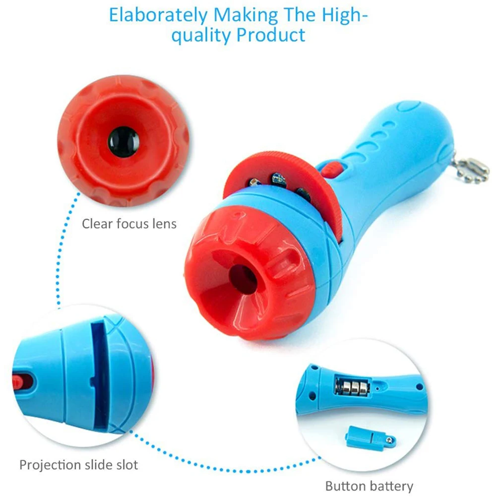 Дети история вспышка светильник слайд игрушка проектор детские спальные Ранние