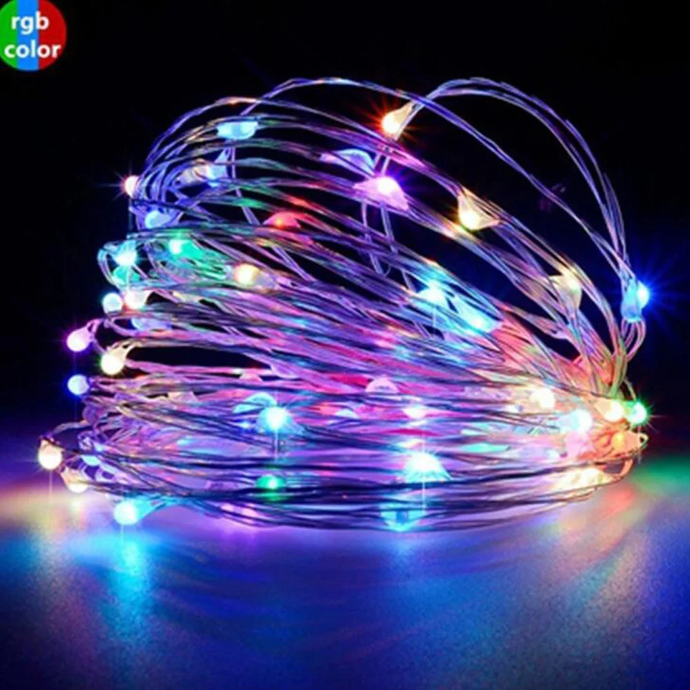 

Outdoor portable LED string light 10mled string light powered by 3 AA batteries suitable for home wedding room decoration