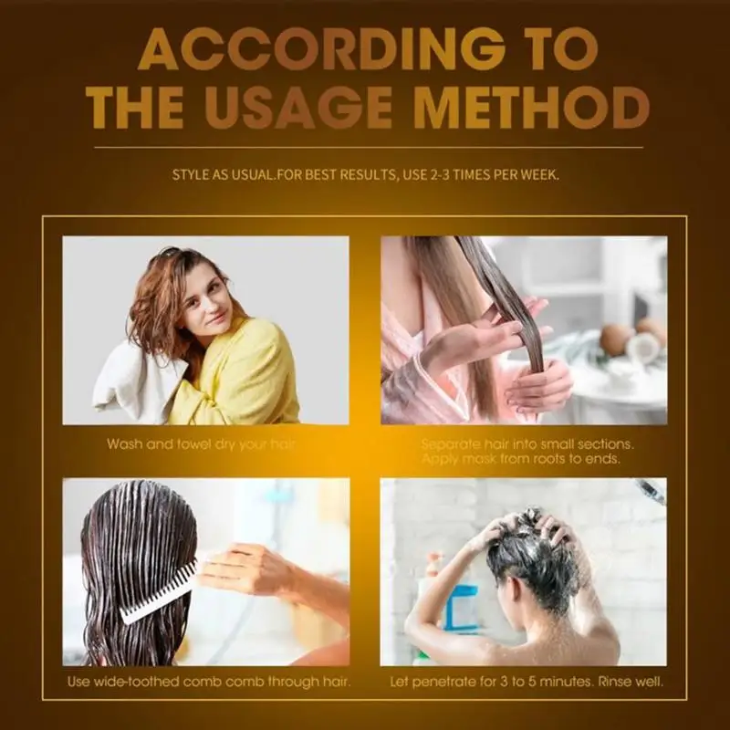 Маска для волос питательная восстановление повреждений мягких всех типов