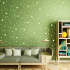 Наклейка на стену, светящаяся в темноте наклейка на стену, светящаяся Наклейка на стену для гостиной, клейкие обои для декора, звезда