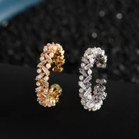 funmode fashion cubic zircon pearl adjustable rings couple rings bijoux bague or femme wholesale fr216