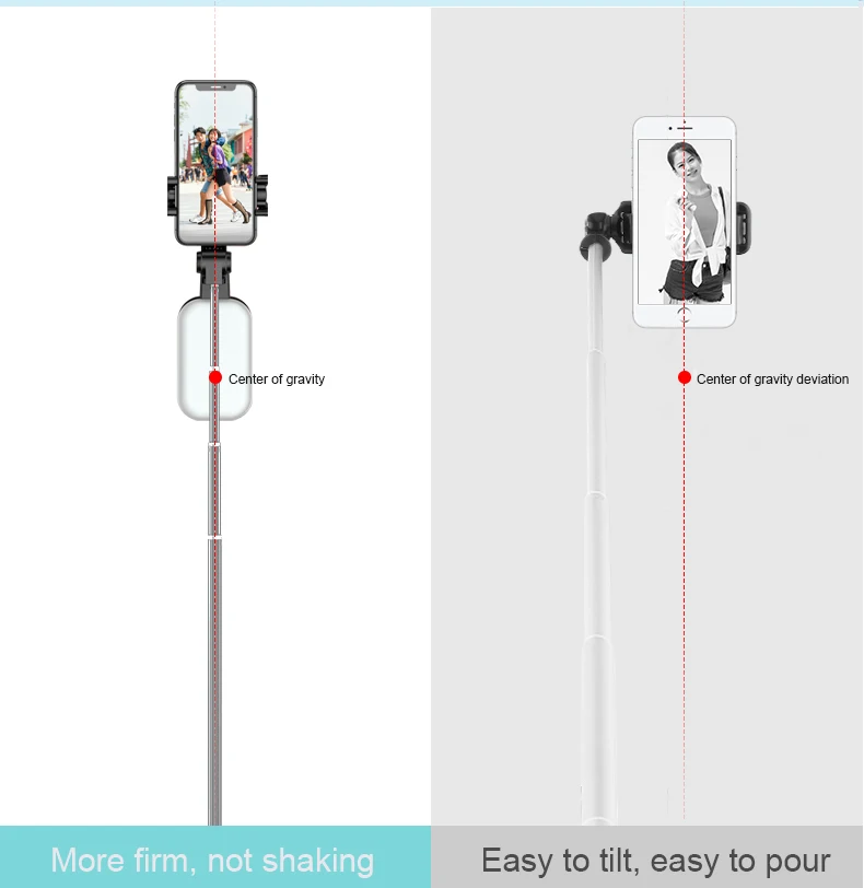 CYKE Phantom II Basic Edition Bluetooth селфи палка штатив скрытый растягивающийся Штатив для Xiaomi samsung