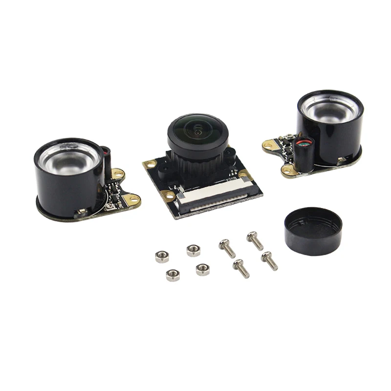 Raspberry Pi 4 камера ночная версия с 222 линзами рыбий глаз 5 м пикселей 1080P Модуль камеры