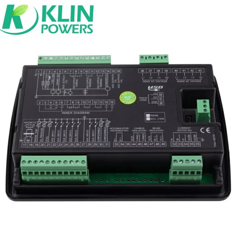 Контроллер дизельной генераторной установки LXC6110E AMF ЖК-дисплей контроллер