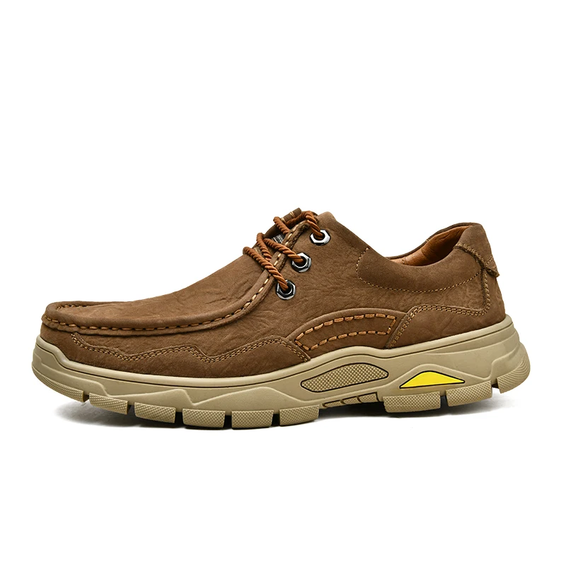 

New Winter Comfortable Genuine Leather Oxfords for Men Moccasins Office Business Dress Formal Outdoor Male Hiking Sneakers *