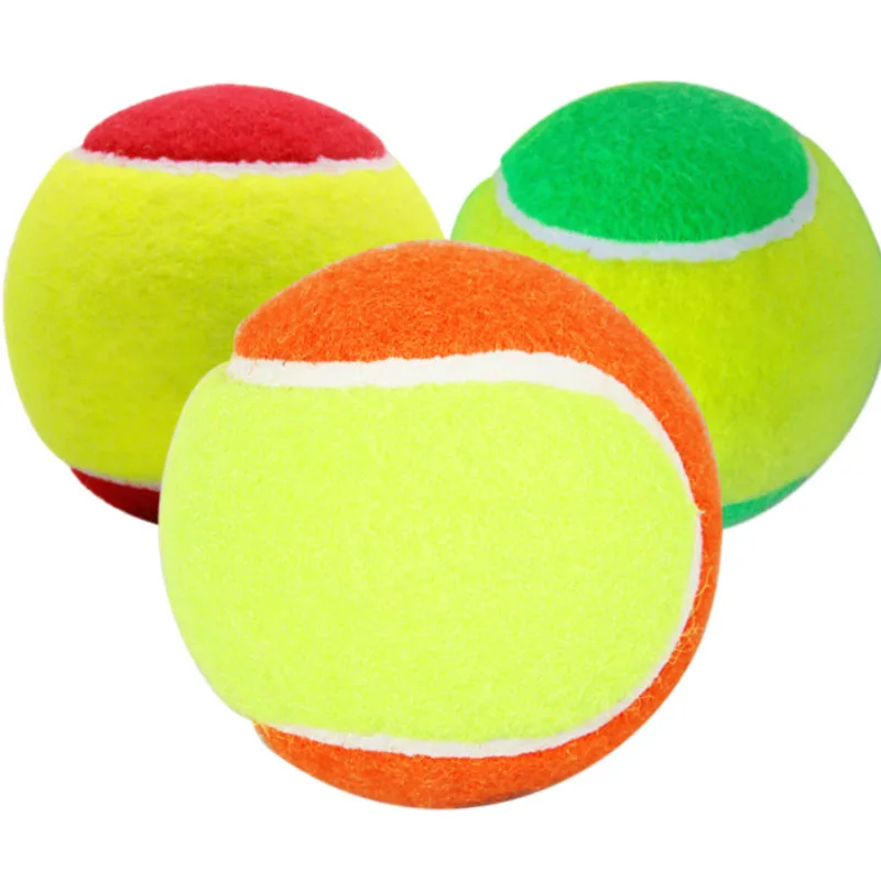 

3 шт., мячи для профессионального тенниса, оранжевого/Красного/зеленого цвета