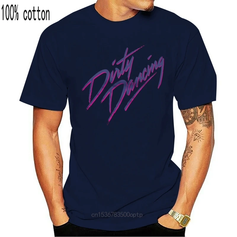 

New Dirty Dancing Logo Women T-Shirt S-XL Sizes Funny T Shirt Women Hipster Cotton Casual Tops Slim Shirt for Lady Fashion