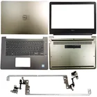 Для Dell Vostro 14 5468 V5468 0DC02Y 05T9CW 0D9GDC 05Y5Y1 ЖК-дисплей задняя крышкаПередняя панельпетли крышкаУпор для рукнижний чехол золото