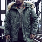 Мужская зимняя куртка-пуховик N3B для активного отдыха, кемпинга, катания на лыжах, мужское длинное пальто, военный меховой капюшон, теплая камуфляжная тактическая куртка-бомбер, армейская парка