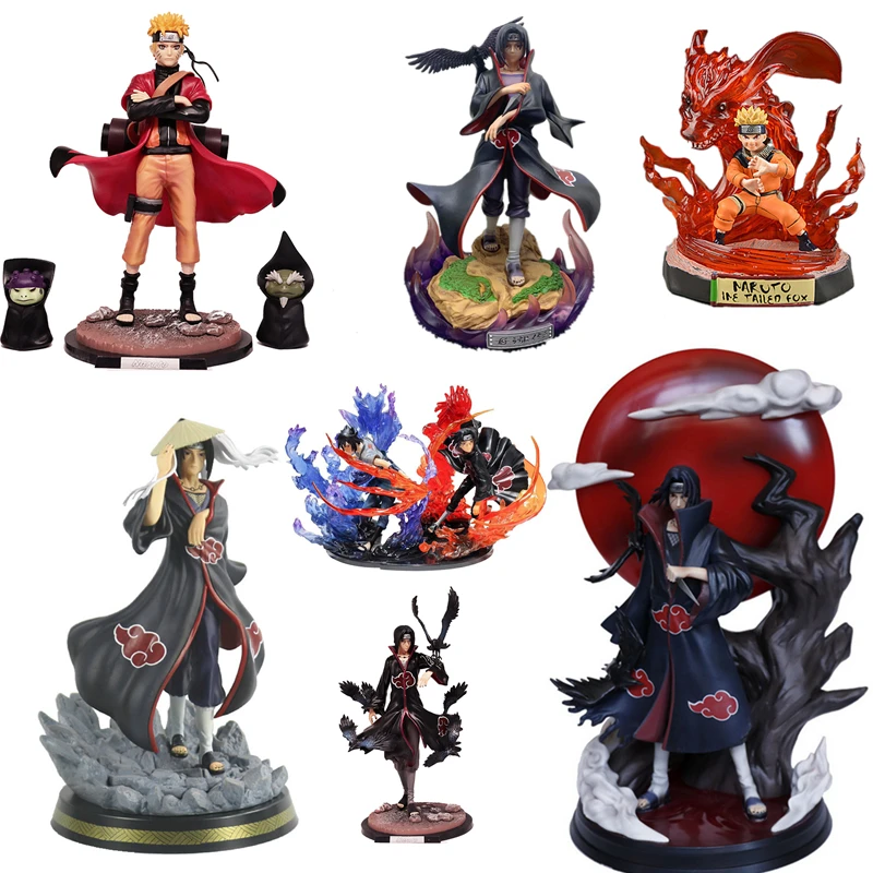 Подвижная фигурка Наруто из ПВХ Учиха Итачи удзумаки | Игрушки и хобби