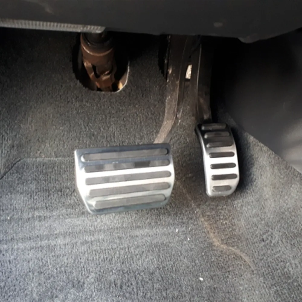 Автомобильная металлическая педаль без дрели из нержавеющей стали