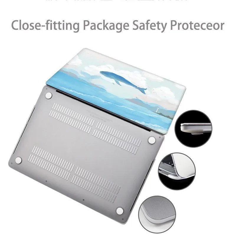 Новый чехол на заказ для Macbook Air 13 Apple Pro Retina 11 12 3 15 4 дюймов ноутбука|Сумки и чехлы